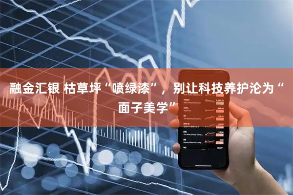 融金汇银 枯草坪“喷绿漆”，别让科技养护沦为“面子美学”