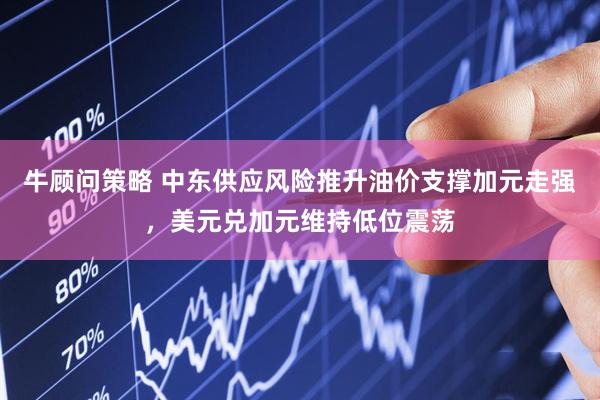 牛顾问策略 中东供应风险推升油价支撑加元走强，美元兑加元维持低位震荡
